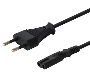 SAVIO CL-97 černá / Napájecí kabel / 2pin / 1,2 m