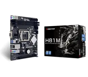 Biostar H81MHV3 / Základní deska / Intel H81 / DDR3 / SATA III / USB 3.0 / GLAN / HDMI+VGA / sc.1150 / m-ATX