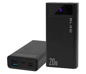 Blow PB10A černá / Powerbanka / 10000 mAh / 2x USB-A / 22,5 W