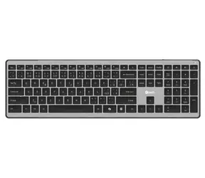 C-TECH Quallis KB-118 / Klávesnice / bezdrátová / Bluetooth + 2.4 GHz / 111 kláves
