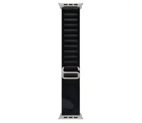 Apple Watch Alpine Loop 49mm černá Natural Titanium / Sportovní pásek pro Apple Watch / M