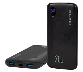 Blow PB10B černá / Powerbanka / 10000 mAh / 22,5 W / USB-C / USB-A