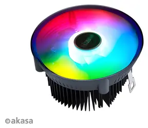 Akasa AK-CC1106HP01 Vegas Chroma AM / Chladič CPU / pro AMD AM4, AM3+ / 120 mm / ARGB / PWM