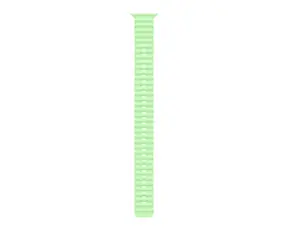 Apple Watch Ocean Band Extension 49mm Neon Green / Prodloužení oceánského řemínku pro Apple Watch / Přírodní titan