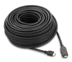 PremiumCord HDMI High Speed + Ethernet kabel se zesilovačem 10m / Kabel HDMI / 4K / AWG26 / 3x stínění