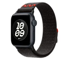 Apple Watch Nike Sport Loop 42mm Midnight Black / Provlékací sportovní řemínek pro Apple Watch
