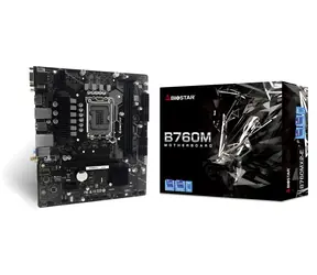 Biostar B760MX2-E D4 / Základní deska / B760M / LGA 1700 / 2x DDR4 / PCIEx16 / 1x GLAN / mATX
