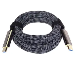 PremiumCord Ultra High Speed HDMI 2.1 optický fiber 50m / Kabel HDMI / 8K@60Hz / zlacené konektory