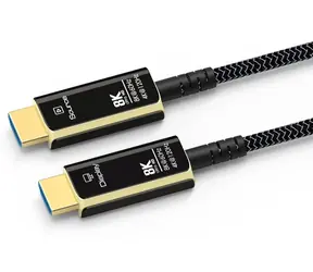 PremiumCord HDMI 2.1 kabel / Ultra High Speed / optický fiber / 8K@60Hz / zlacené konektory / 25 m