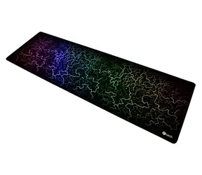 C-TECH ANTHEA ARC XL barevná / Herní podložka pod myš / 900x270x4mm / obšité okraje