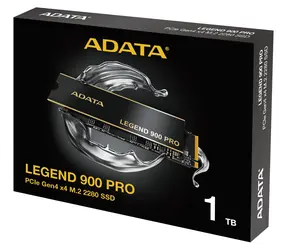 ADATA LEGEND 900 PRO 1TB / SSD / M.2 2280 / PCIe Gen4 / čtení: 7400 MB/s / zápis: 6000 MB/s / Heatsink / 5R