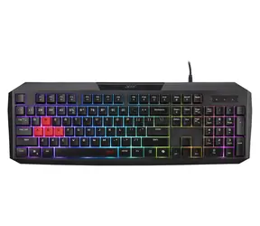 Acer Nitro NKW100 černá / Herní klávesnice / membránová / RGB / CZ/SK / USB-A