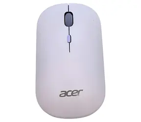 Acer AMR130 fialová / Ergonomická myš / Optická / 1600 DPI / USB + Bluetooth 5.2 / 1x AA