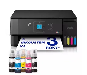 Epson EcoTank L3360 / Inkoustová multifunkce / A4 / 33ppm / 5760×1440dpi / tisk & skenování & kop. / USB & Wi-Fi