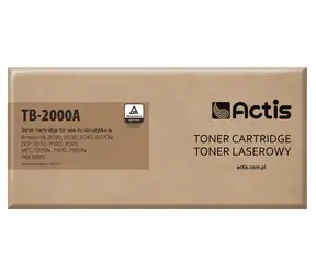 Actis TB-2000A / Alternativní toner / Brother TN-2000/TN-2005 / Černý / 2500 stran