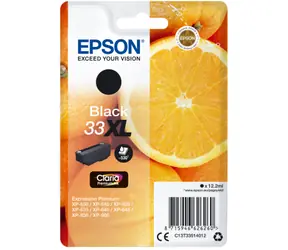 Epson Singlepack Black 33XL Claria Premium Ink černá / Inkoust do tiskárny / 12.2ml / 530 stran
