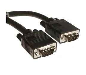 C-TECH VGA / Propojovací kabel / M-M / stíněný / 1,8 m / černý