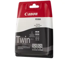 Canon PGI-525 BK Twin / Inkoustová cartridge / Černá / 2 ks / Pro PIXMA MG5150, MG6150, MG8150, iX6550, MX895