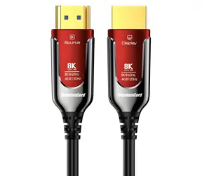 PremiumCord Ultra High Speed HDMI 2.1 optický černá / Propojovací kabel / 8K/60Hz / 48 Gbit/s / 5m