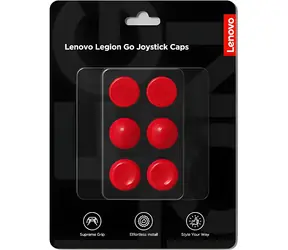 Lenovo Legion Go Joystick Caps Lenovo Red / Čepičky na joystick / silikon / 6 ks / 3 typy / pro Legion Go