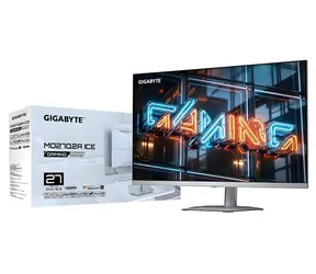 27" GIGABYTE MO27Q2A ICE bílá / QD-OLED / 2560x1440 / 16:9 / 280Hz / 0.03ms / 250cd-m2 / 2x HDMI + DP + USB-C / VESA