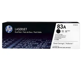 HP CF283AD černá / Tonerová kazeta / 2 ks / 1500 stran / pro HP LaserJet Pro M127, M201