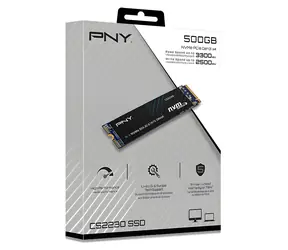 PNY CS2230 500GB / SSD / M.2 2280 / PCIe 3.0 NVMe / R:3300 MB/s / W:2500 MB/s