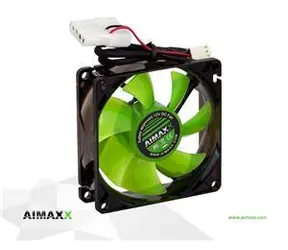 AIMAXX eNVicooler 8 LED GreenWing / Ventilátor / 80 mm / zelené LED / 1600 rpm / 3pin