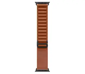 Apple Watch 49 mm Terra Cotta Alpine Loop černý titan / Řemínek pro Apple Watch / vel. M / 145–190 mm