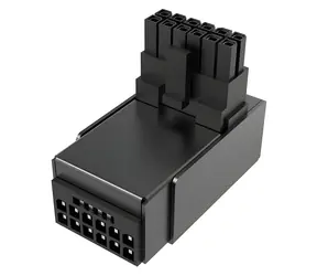 AKASA G-Nexus P16 Plus černá / Napájecí redukce / 12+4-pin 90° / 600 W