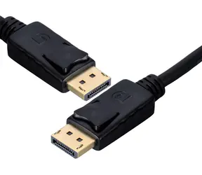 PremiumCord DisplayPort 1.4 přípojný kabel M-M 5 m černá / Video kabel / 8K 60Hz / 32,4 Gb/s / zlacené konektory