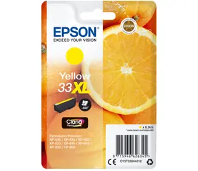 Epson 33XL Claria Premium žlutá / Originální cartridge / XP-900 / 8.9 ml