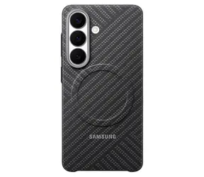 Samsung Galaxy S26 Carbon Magnet Case šedá / Kryt na mobil / karbonový / s magnetem