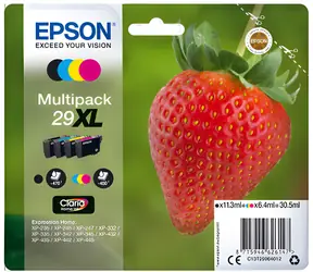 EPSON Multipack 29XL Claria Home / Sada inkoustů do tiskárny / 4 barvy / 30,5 ml