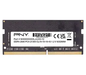 PNY MN8GSD42666 / Operační paměť / 8 GB / DDR4 / 2666 MHz / SO-DIMM / CL19