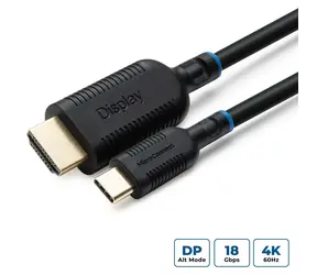 MicroConnect USB-C - HDMI černá / Propojovací kabel / 4K UHD / 3 m