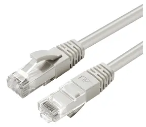 MicroConnect CAT6a U/UTP 0.15m šedá / LSZH