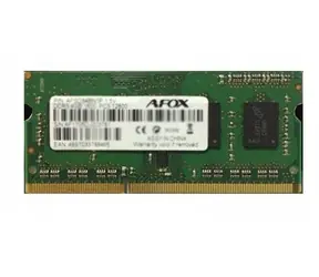 AFOX 8GB (1x8GB) / Operační paměť SO-DIMM / DDR3 / 1866MHz / 1.35V