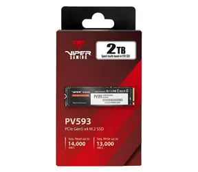 Patriot Viper PV593 2TB / SSD / M.2 2280 / PCIe Gen5 x4 / R: 14000 MB/s / W: 13000 MB/s