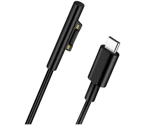 MicroConnect USB-C to Surface černá / Napájecí kabel / 1,5 m