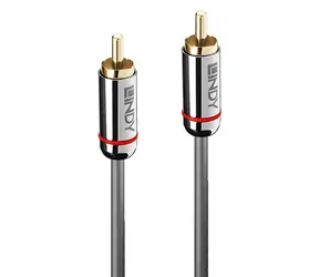 Lindy Cromo RCA-RCA antracitová 3 m / Audio kabel / Digitální / Propojovací