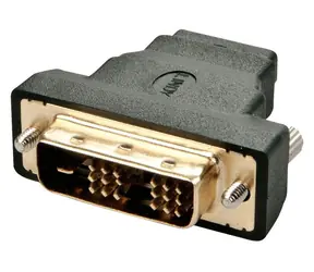 Lindy černá / Adaptér / HDMI-A (F) / DVI-D (M)