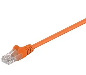 MicroConnect CAT5e U/UTP 7.5m oranžová / Síťový kabel / RJ-45 / PVC