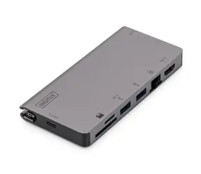 Digitus USB-C Multiport Travel Dock / Dokovací stanice / USB-C