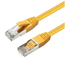 MicroConnect CAT6 S/FTP 1m žlutá / LSZH