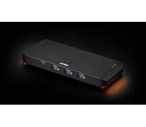ATEN 2 x 4-Port USB 3.2 Gen 1 černá / USB hub / 8 portů / USB-A + USB-C