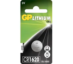 GP CR1620 / Knoflíková baterie / Lithium / 1 ks