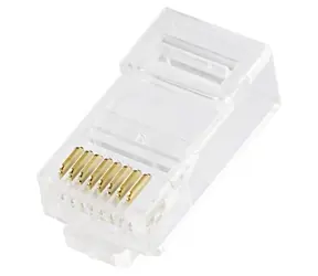 MicroConnect Modular RJ45 Cat5e UTP Easy / Konektor RJ45 / UTP / CAT5e / 100 ks