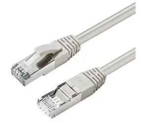 MicroConnect CAT6 S/FTP 1,5m šedá / Síťový kabel / RJ-45 / LSZH plášť