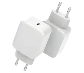 CoreParts USB-C 20W bílá / Nabíječka / USB-C / Rychlé nabíjení / 100-240 V